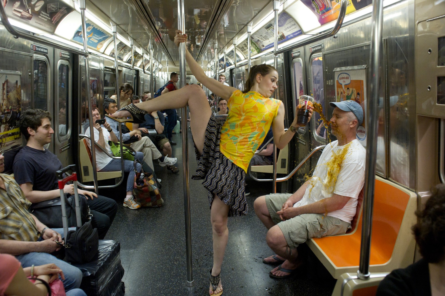 Jordan Matter NYC Subway - Allison Jones