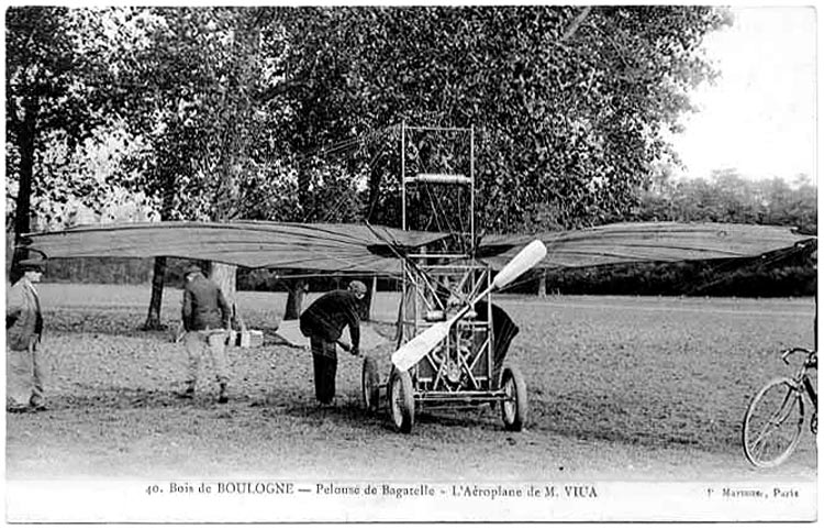 Traian Vuia - Bois de Bulogne -1907
